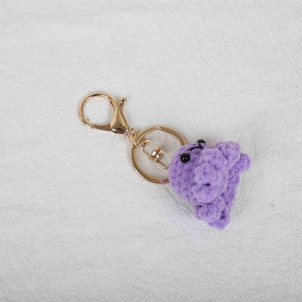 Cartoon Crochet Octopus Keychain Animal Doll Octopus Pendant Knitting Keychain Friends Gift