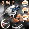Electric Brushless Cordless Hammer 3 IN 1 520NM Wrench Drill Rechargeable Screwdriver Impact Drill with Battery