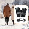 USB-перчатки с подогревом, регулируемая температура, для ноутбука, велоспорта, печати, игр, работы