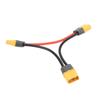 XT60H Соединитель серии аккумуляторов Проводной жгут 2 папы 1 мама для RC Lipo аккумулятора Вертолета Квадрокоптера