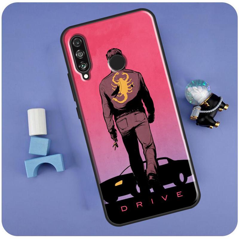Чехол для Huawei Nova 10 9 SE 3i 7i 8i 11i 12i Y60 Y61 Y70 Y72 Y73 Y90 Y91 P20 P30 P40 Lite с постером из фильма 'Драйв'