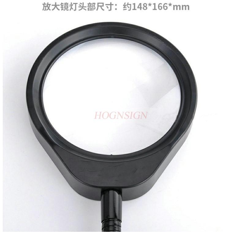 High Definition Desktop Magnifying Glass With Light For Children And The Elderly To Read Mobile Phone Mainboard Maintenance