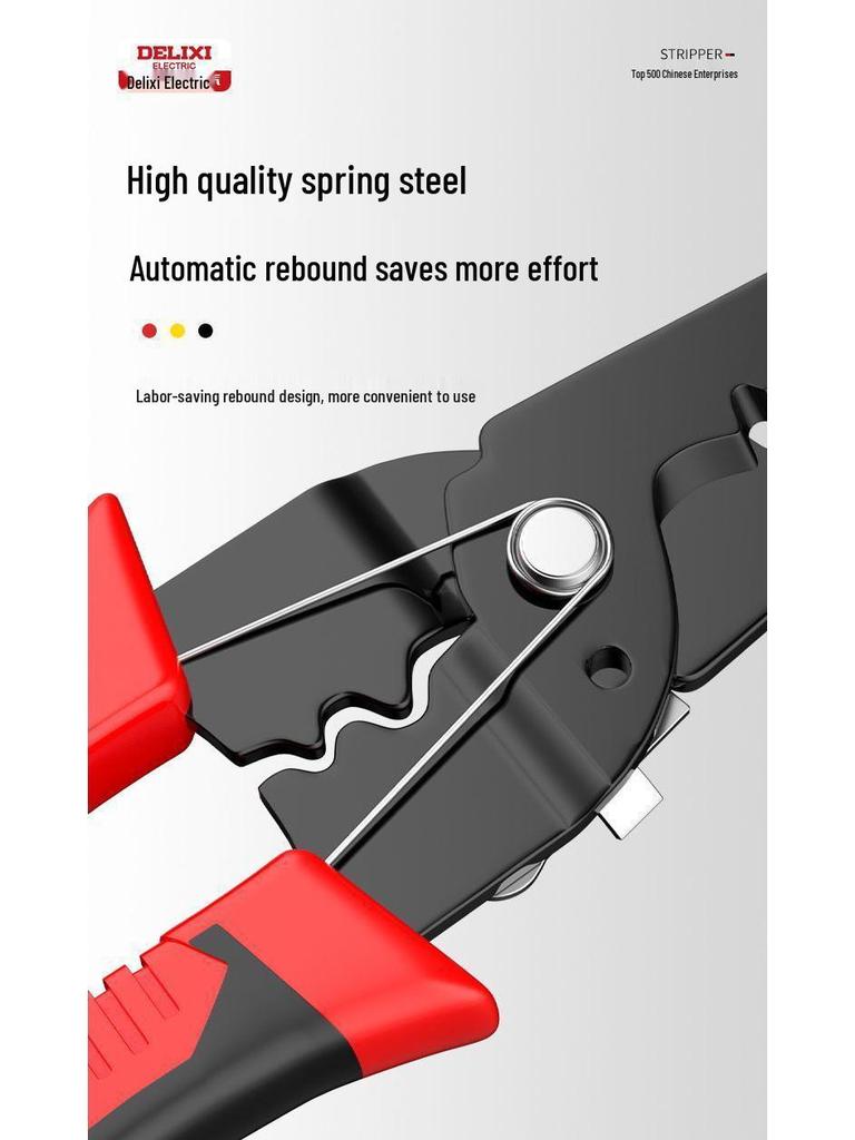 Multifunctional Electrician Wire Strippers & Pliers Set: Wire Cutters, Crimping, Stripping Tools - Free Shipping