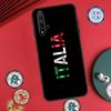Флаг Италии для Huawei Nova 12s 7i 8i 11i 12i Y73 Y70 Y90 Y60 Y72 Y61 Y91 9 10 SE P30 Pro P40 Lite Чехол
