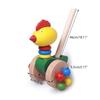 Деревянная каталка для малышей, игрушка для координации рук и глаз, игрушка для физического развития для детей в возрасте 18-36 месяцев, качающаяся игрушка
