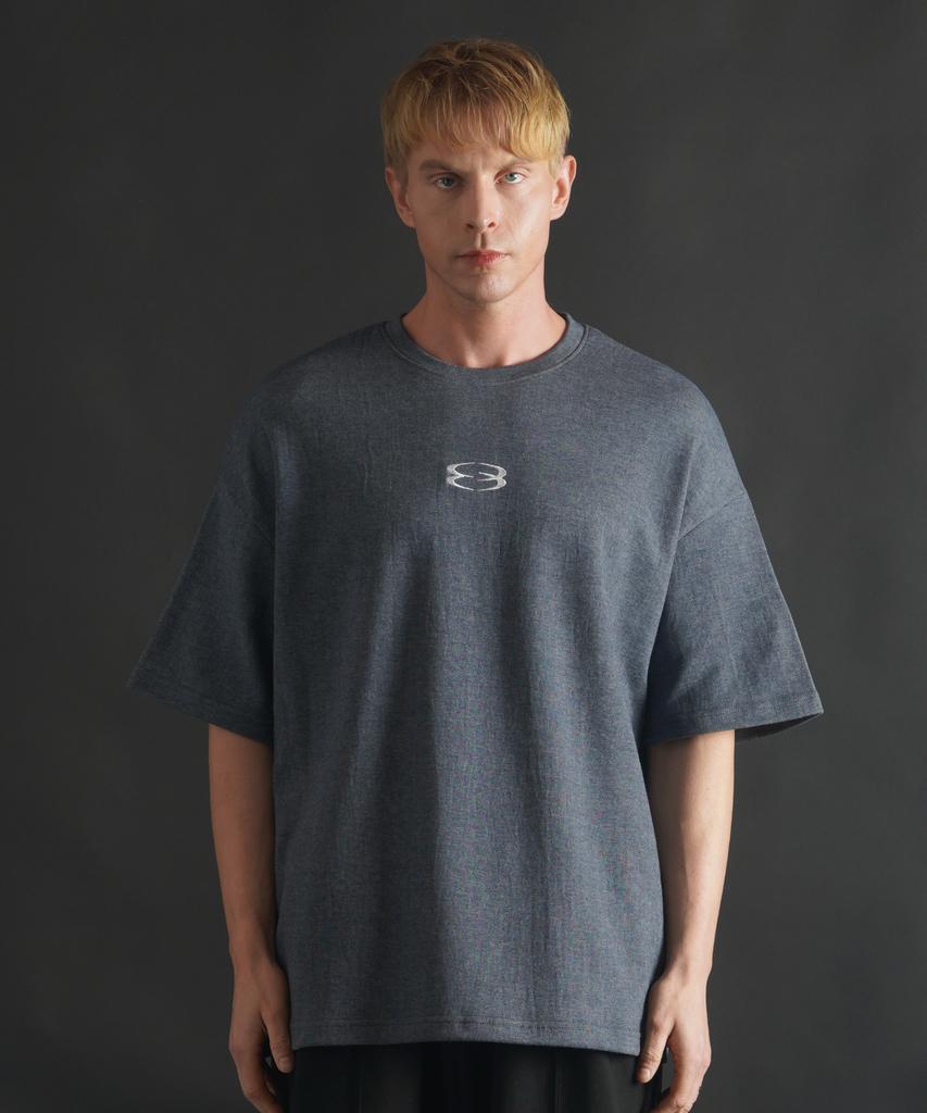 PHERMENON [2Pack] Super Oversized Logo Short Sleeve T-Shirt (4 Colors)