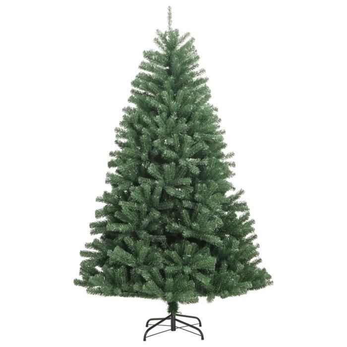 VidaXL Hinged Artificial Christmas Tree with Green Stand 180 Cm 356767