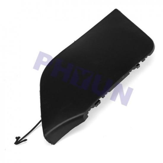 Black Front Bumper Tow Hook Eye Hole Cover Cap ert For Nissan Rogue 2017-