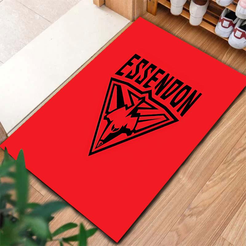 Essendon Football Club Carpet Rug for Living Room Bedroom Home Sofa Decoration,Kids play Non-slip Floor Mat