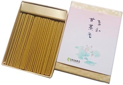 Mini Gentle Sweet Tea (Amacha) 55g Natural Purifying Incense Incense, Sandalwood, Frankincense, #49