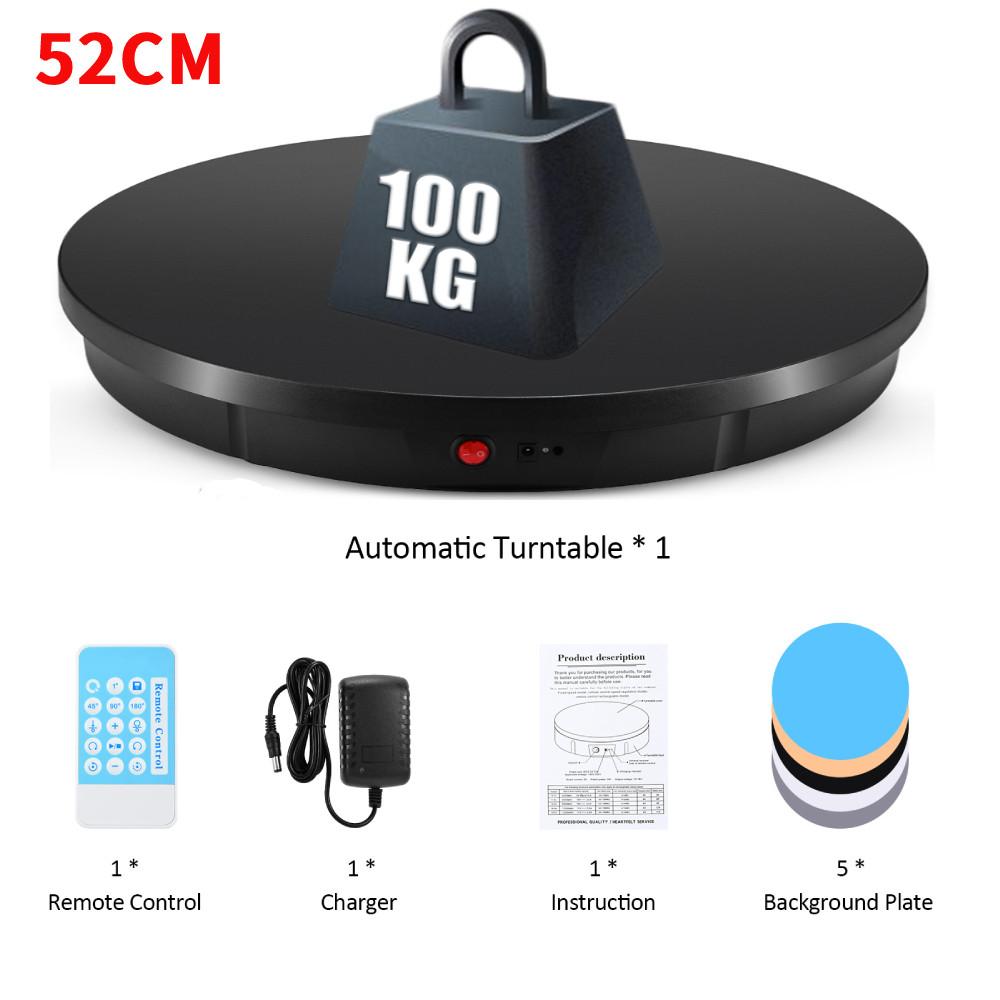 30/42/52СМ 100КГ Вращающаяся Подставка для Демонстрации 360° Панорамный Автоматический Демонстрационный Стол Фотофон Фотобудка Вращающаяся Платформа