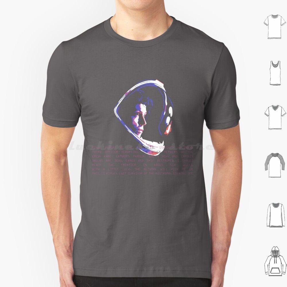 Ripley T Shirt Big Size 100% Cotton Ripley Scifi Xenomorph Ridley Woman Strong Woman