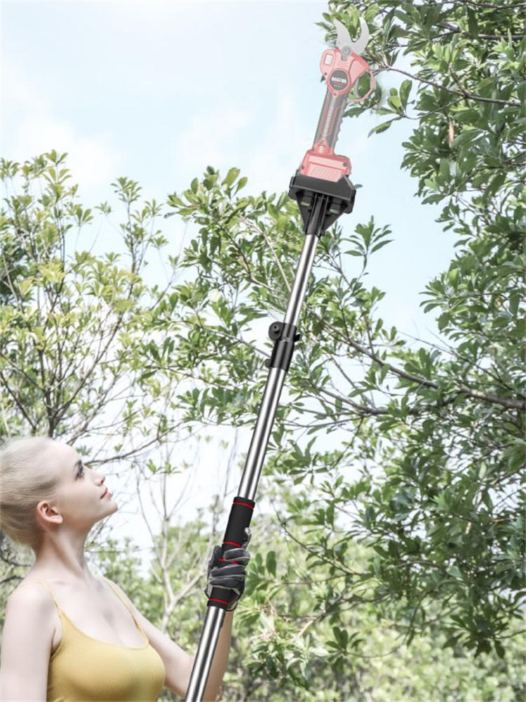 Электрический секатор Телескопическая штанга Регулируемая длина 1,3 м-2,15 м Телескопическая удлинительная штанга для секатора Makita для обрезки побегов