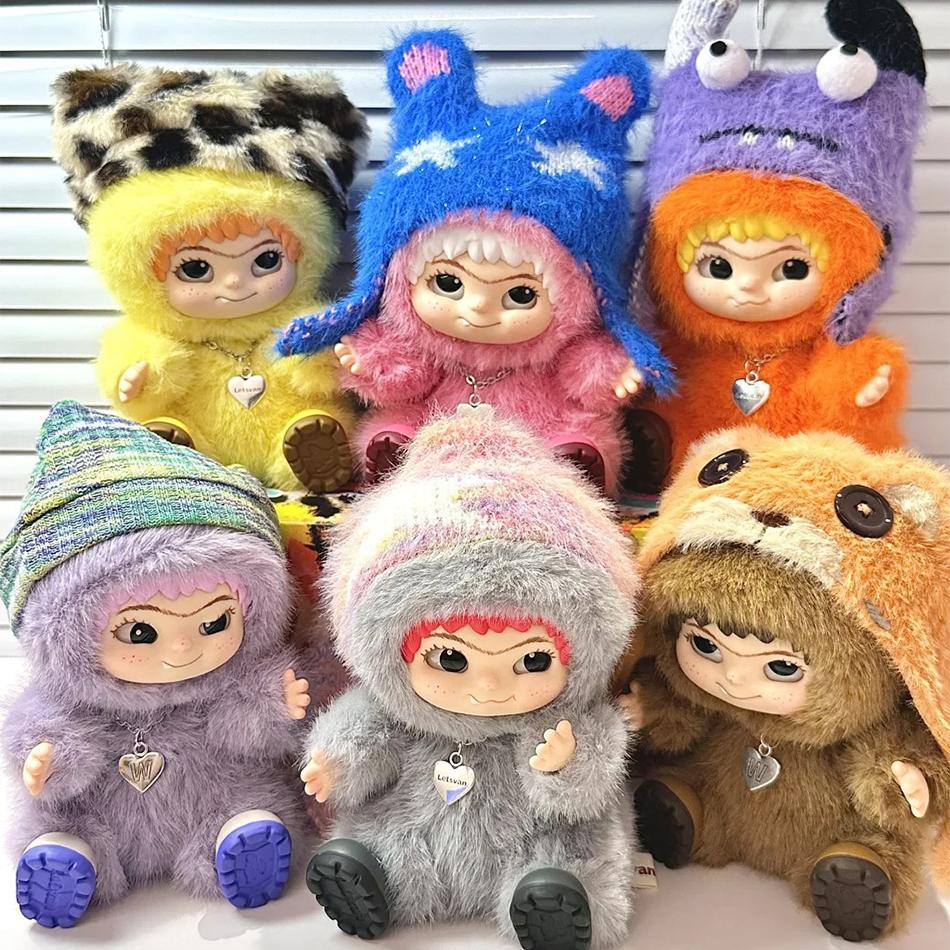 Wakuku Пушистый Модный Веселый Подарочная Коробка Милая Фигурка Wakuku Секретная Коробка Милая Кукла Подвеска Кукла Сюрприз Мешок Подарок Игрушка