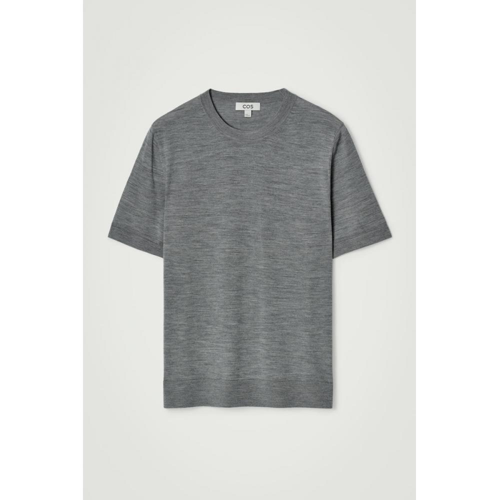 COS Футболка Japan Slim FiT из мериносовой шерсти