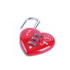 Red Heart Padlock