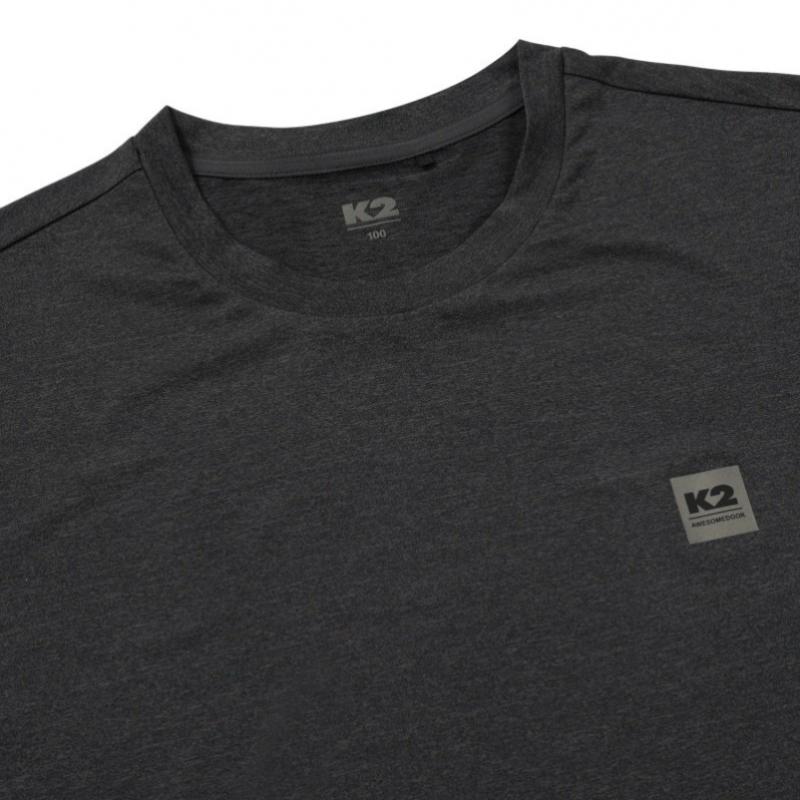 K2 Unisex Summer FuncTiOnal ShorT Sleeve T shirT  boosT On 1+1 Melange Value Pak