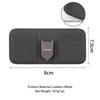 Car Leather Shield-Shaped Double-sided Card Holder Visor Sunglasses Clip For Volvo XC60 C30 T6 S60 C70 XC40 V40 XC70 AWD V90 S90