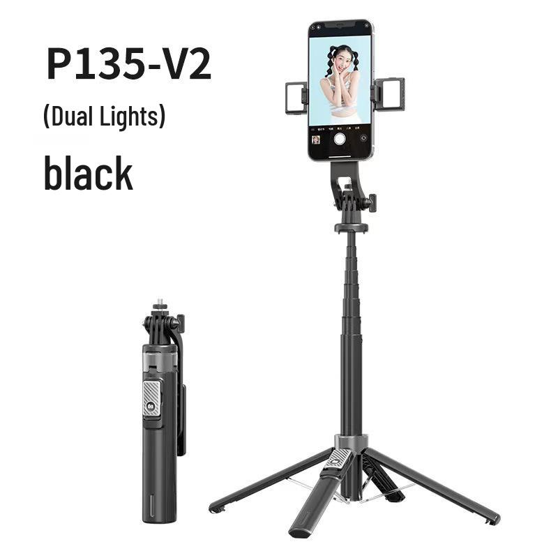 K02 Magnetic Bluetooth Shutter Remote P135 Selfie Stick for TikTok, Vlog, Video, and Live Streaming