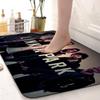 L-Linkin Hot Band Park Bathroom Mat Kids Room Bedroom Decoration Balcony Anti-Slip Doormat Living Room Bedside Area Rugs