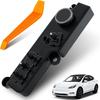 Right Passenger Side Power Seat Adjust Control Switch Fit for Tesla Model 3 / Y 2017 2018 2019 2020 2021 2022, Replace 1098530, 109853000F,1098530000
