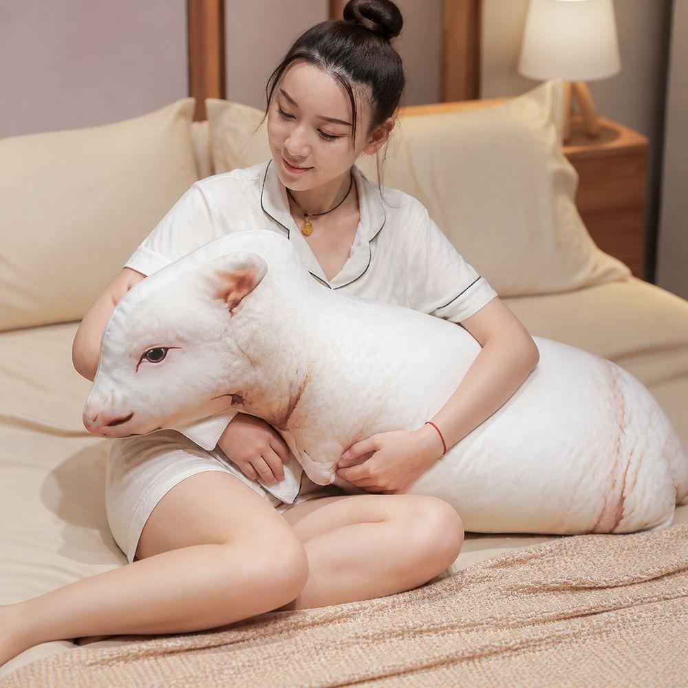 Plush Material Animal Body Pillow 40cm Size Animal Cushion Doll Toys Stuffed Sheep Pillow For Kids