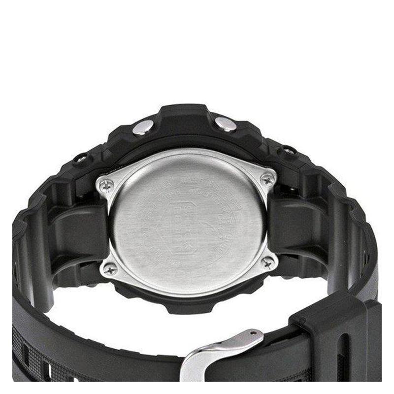 Casio Серия G-SHOCK Классическая серия Модный и Крутой Уличная Классика Стрелочный Двойной Дисплей Водонепроницаемый Солнечный Кварцевый Механизм Ремешок из Смолы AWG-M100B-1A