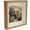 Ramka Na Zdjęcie 3D Głęboka Box Przestrzenna 28X28 Cm Kwadratowa Dębowa