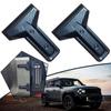 2PCS For Cherry Jetour 2025 2025 Jetour T2 Tailgate Hinge ABS Modification Styling Accessories