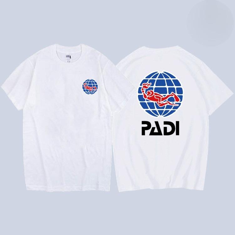 CMAS World Underwater Association PADI Diving Instructor Association Tshirt Unisexs Clothing and Womens 2026 Summer New T Shirt