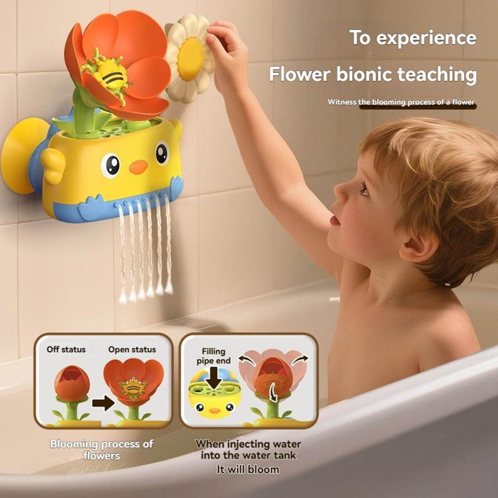 Детские игрушки для купания, полив цветов, вращающиеся забавные игрушки для купания в воде, распылитель воды для ванной, душ