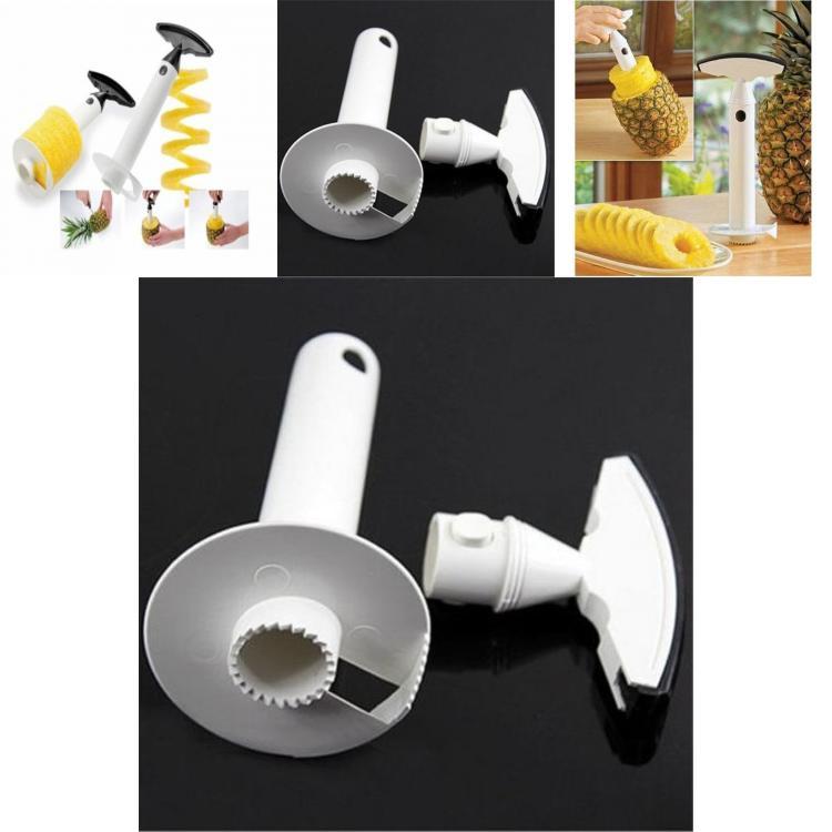 High-quality Pineapple Corer Slicer Peeler Cutter Parer Stainless Kitchen Kit