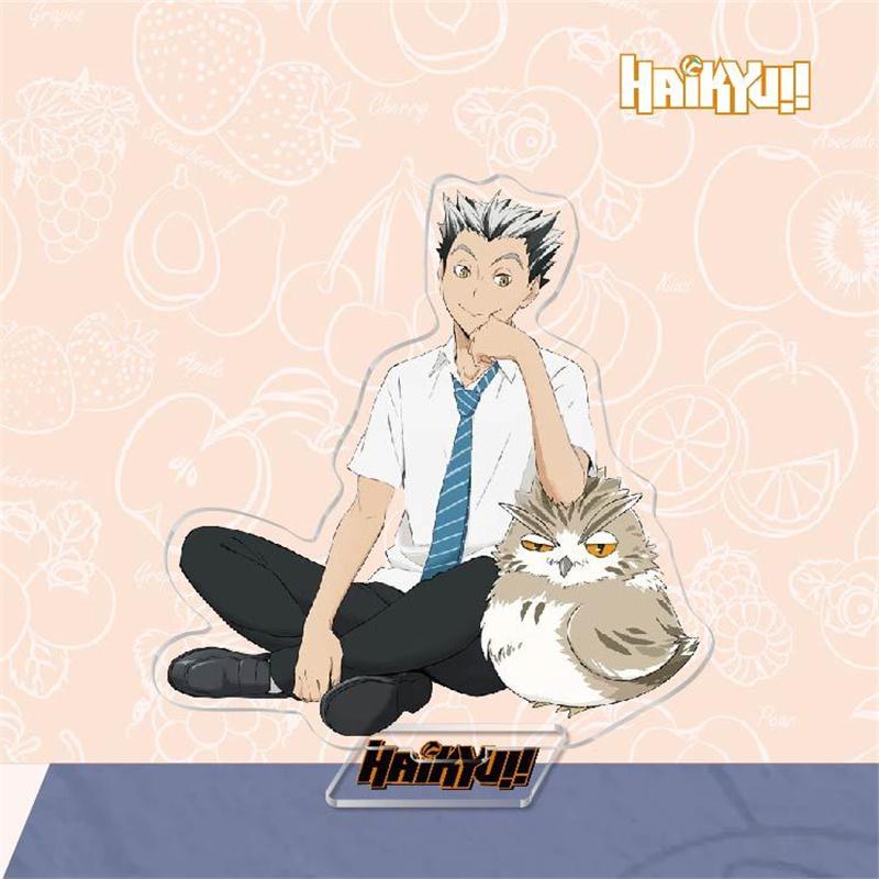 Мультфильм аниме Haikyuu косплей стенд модель пластина Хината Сёё Кагеяма Тобио Кенма Кодзуме акриловые фигурки Стенди Декор стола