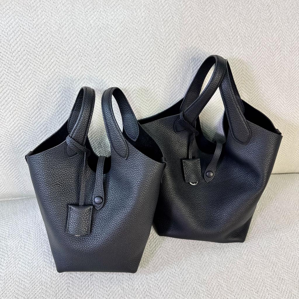 2025 Новый верхний слой TC коровьей кожи сумка-ведро для воды сумка-корзина для овощей Большая вместимость повседневная сумка через плечо на одно плечо женская сумка тренд