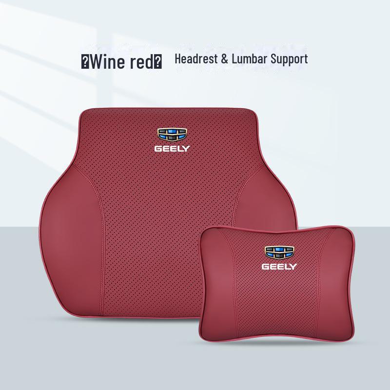 Подголовник и подушка для поддержки талии автомобиля Geely для Xingruixing, Yue I, Binyue, Coolray, Boyue L, Dihao.