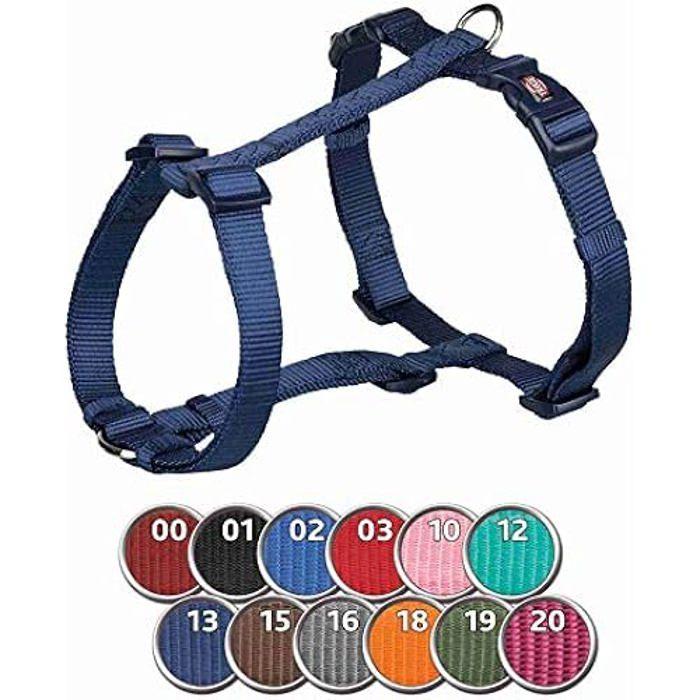 Harnais - TRIXIE - PREMIUM - Réglable - Nylon - Laisse ajustable