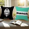 BBBianchiS Bike Logo   Cushion Cover Pillowcase Upholstery Sofa Throw Pillow Home Decor Pillowcas