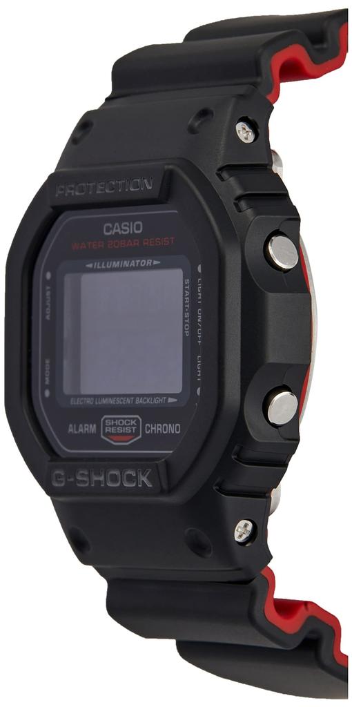 Casio Черные цифровые спортивные кварцевые часы с международной доставкой G-Shock DW-5600HR-1D Мужские часы,