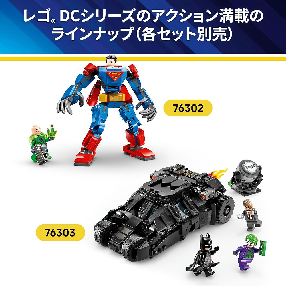 LEGO Super Heroes Batman Forever Batmobile Toy Set with Figures for Kids Ages 12-14