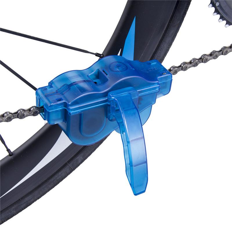 Thickened Bicycle Chain Cleaner Scrubber Brushes Mountain Bike Wash Tool Set Cycling Cleaning Kit Accessories