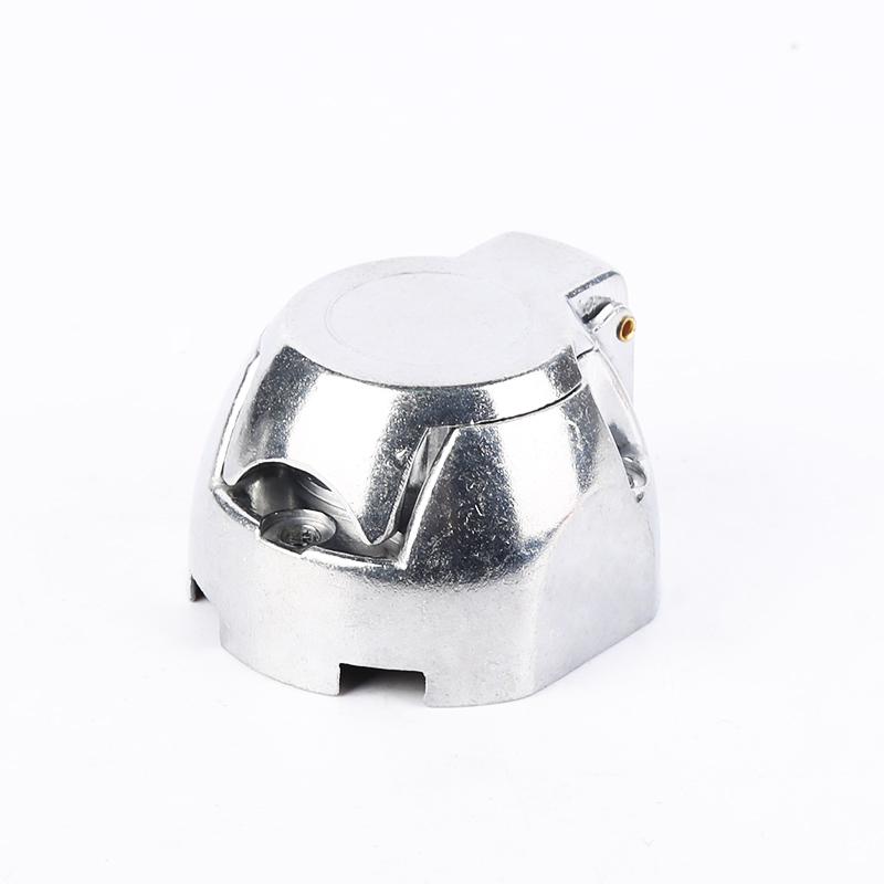 Hot Sales 12V Metal Square 7 Pin Trailer Socket With Fog Light