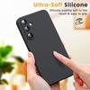 Coque Silicone - BOOLING - pour Samsung Galaxy S26 - Souple Doux Slim Anti-Rayures - Noir