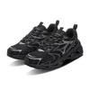 Mizuno Массивные кроссовки Унисекс Низкие Черный/Темно-серебристый D1GH260901
