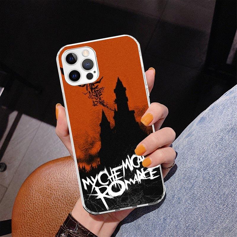 Чехол для телефона My Chemical Romance MCR для iPhone 13 12 Mini 11 Pro Max XS XR X SE 7 8 Plus 5S 5 6S 6 Подарок Печатная крышка Fundas