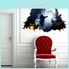 Horror Claw Halloween Sticker Scary Wall Decal Selfadhesive Pvc Decor Halloween
