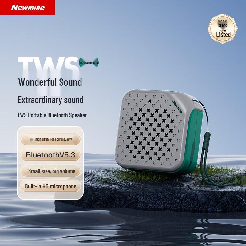 Newmine PBS001-TWS Mini Portable Outdoor Bluetooth Speaker