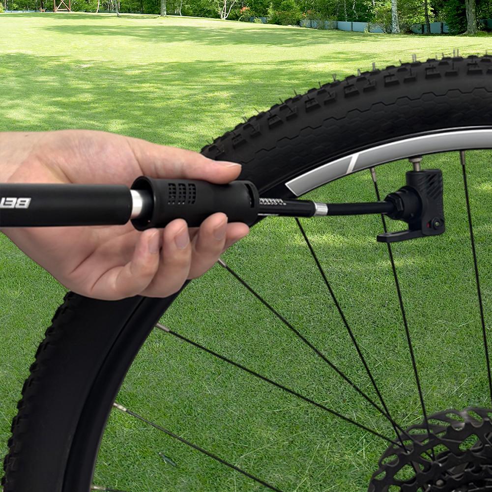 Bike Tire Hand Inflator Ultralight Cycling Tire Inflator High Pressure Outdoor Riding Tire Inflator for MTB Road Bike