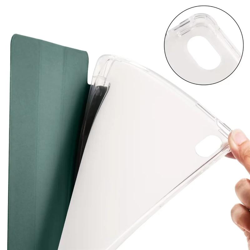 Тройной кожаный мягкий чехол-подставка для планшета Xiaomi Redmi Pad Pro 12,1 Poco Pad, чехол для Redmi Pad Pro, чехол с держателем для ручек