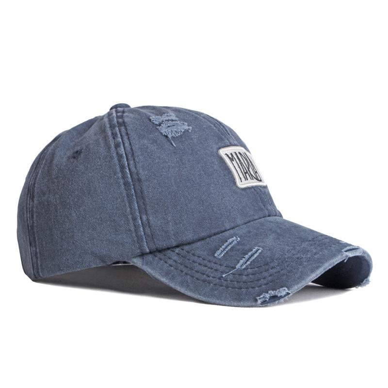 Весна-лето вышитая бейсболка мужская уличная солнцезащитная шляпа женская дорожная кепка