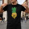 Футболка с принтом «Ананасы» Одежда Fruit Club Футболка для любителей ананасов Мужские топы Модные оверсайз топы Y2K